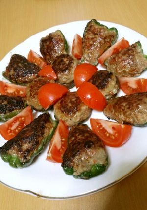 ☆ピーマンの肉詰め＆椎茸の肉詰め☆-レシピのメイン写真