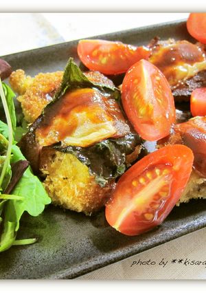赤ワインと♪豚ヒレ肉のチーズピカタ-レシピのメイン写真