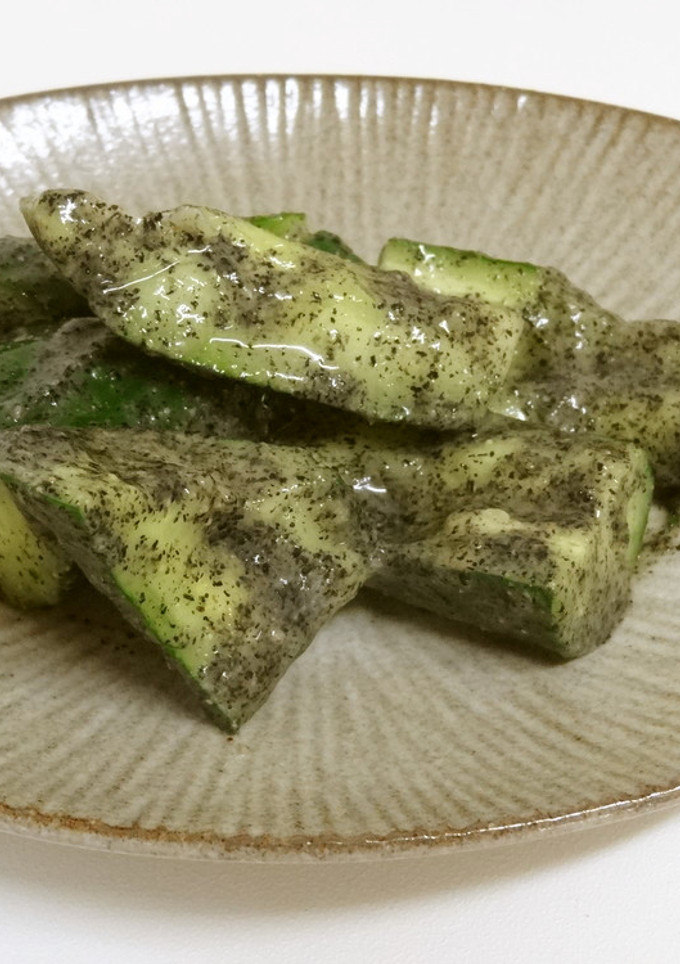 胡瓜の黒ごま酢和え-レシピのメイン写真