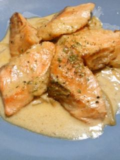 サケのバター焼き 簡単ソース-レシピのメイン写真