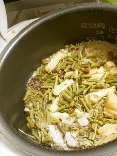 簡単!わらびご飯-レシピのメイン写真