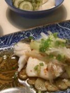白身魚のさっぱり蒸し-レシピのメイン写真