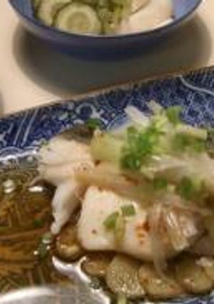 白身魚のさっぱり蒸し-レシピのメイン写真