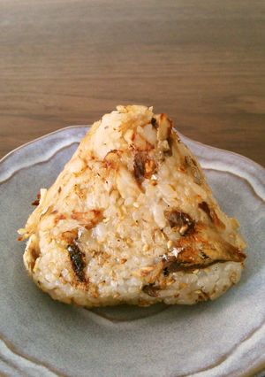 鯵と生姜の焼おにぎり-レシピのメイン写真