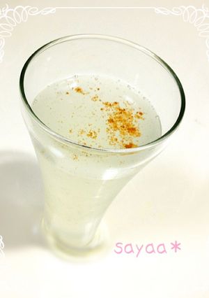 のどの渇きに！シナモン香る♡炭酸レモン水-レシピのメイン写真