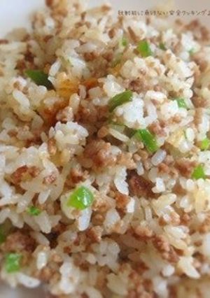 豚挽き肉とピーマンのチャーハン-レシピのメイン写真