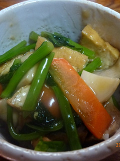 菜の花入り野菜のヘルシー丼-レシピのメイン写真