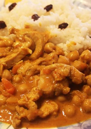 スパイス・カレー（ チキン・豆） ♪-レシピのメイン写真