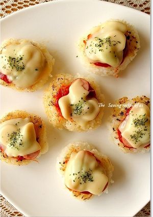 ランチにぴったり♡簡単ライスピザ-レシピのメイン写真