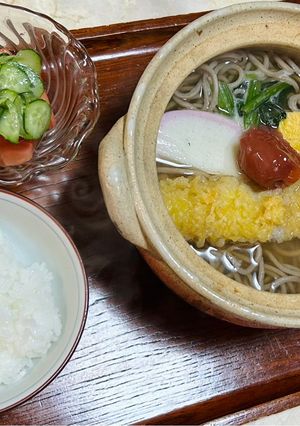 【健康介護】年越しそば-レシピのメイン写真