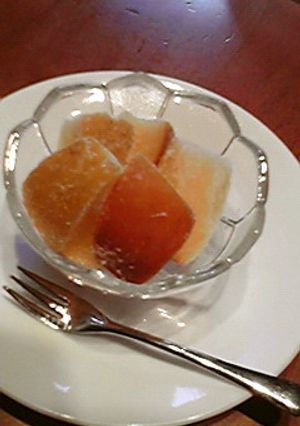 懐かしの味♪簡単！りんごのシャーベット♡-レシピのメイン写真
