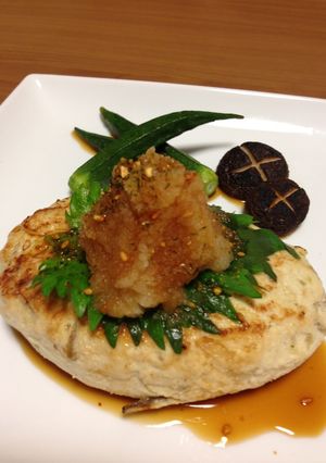 ごぼう入りおからハンバーグ-レシピのメイン写真