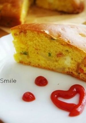 ホットケーキミックスでお野菜ケーキ-レシピのメイン写真