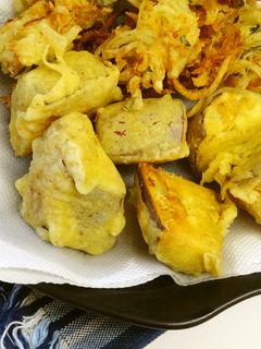 厚切りさつま芋のごま天ぷら-レシピのメイン写真