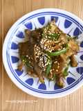 舞茸とピーマンの塩昆布炒め