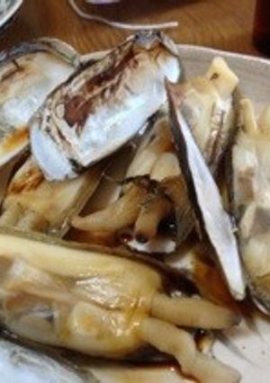 あげまき貝の素焼き-レシピのメイン写真