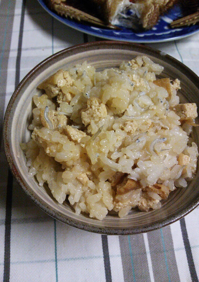 竹田の油揚げとじゃこの混ぜご飯-レシピのメイン写真