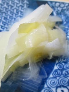 【長葱の酢漬け】-レシピのメイン写真