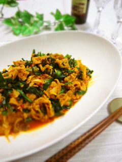 ✿豚肉とニラのキムチ炒め✿-レシピのメイン写真