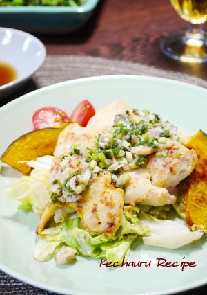 し～っとり☆鶏ムネ肉の塩麹葱ダレ-レシピのメイン写真