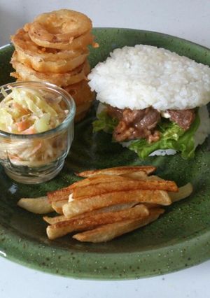 おウチで簡単＊ライスバーガー-レシピのメイン写真
