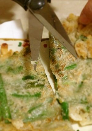 韓国の屋台で食べたチヂミ(チジミ)-レシピのメイン写真