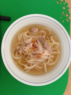 お昼に♬簡単美味しい鳥うどん-レシピのメイン写真