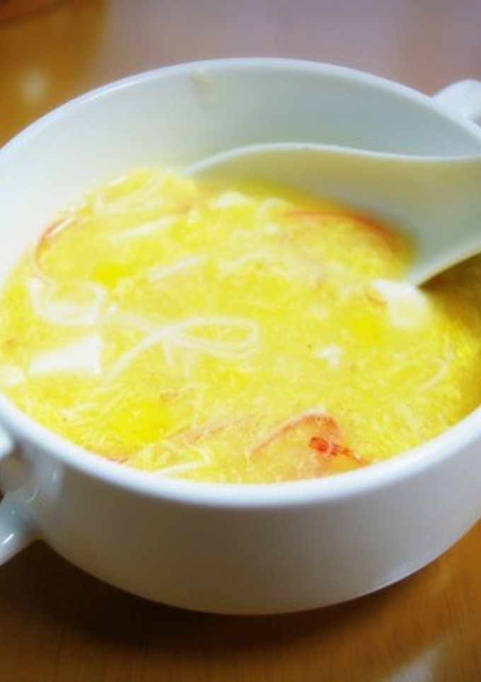 中華風たまごスープ-レシピのメイン写真
