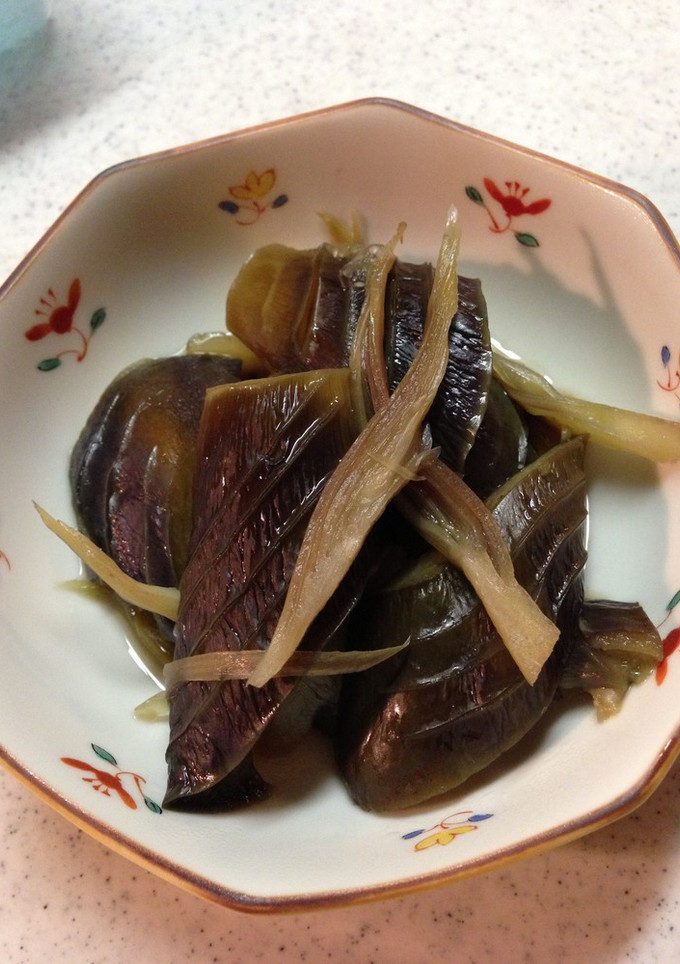 茄子とみょうがの煮物-レシピのメイン写真