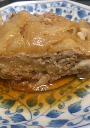 美味し～い！豚バラとキャベツの重ね煮-レシピのメイン写真