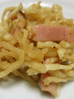 おつまみにも!切干大根のベーコン炒め-レシピのメイン写真