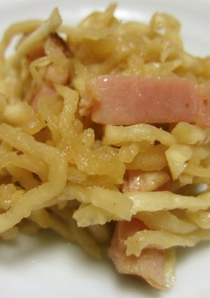 おつまみにも！切干大根のベーコン炒め-レシピのメイン写真