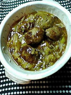 高野豆腐入り♪中華風煮込みハンバーグ-レシピのメイン写真