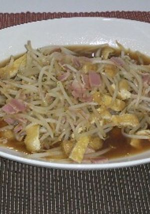 もやし・油揚げ・ベーコンの甘炒め-レシピのメイン写真