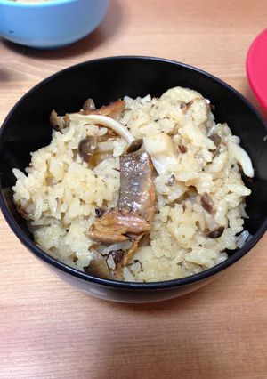 さんま缶で炊き込みご飯-レシピのメイン写真