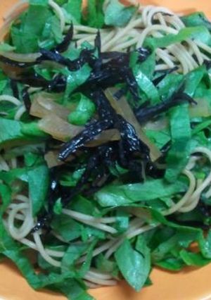 レタスのパスタ-レシピのメイン写真
