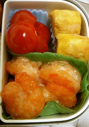 お弁当に☆簡単！美味しい！エビマヨ❤-レシピのメイン写真