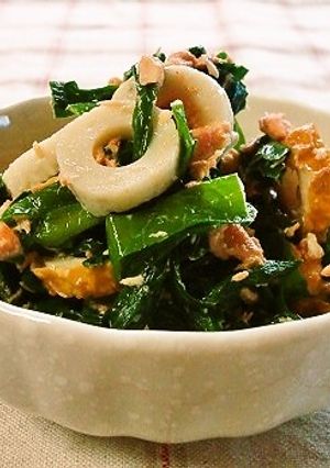 鮭とニラの和え物～ちくわも仲間入り✿-レシピのメイン写真