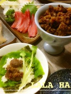 手巻き寿司や丼に♪牛肉のしぐれ煮-レシピのメイン写真