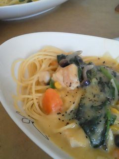 温野菜入りクリームシチューパスタ☆-レシピのメイン写真