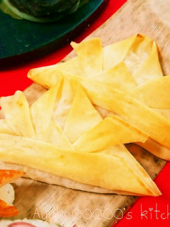 子どもの日☆オーブン焼きで兜な春巻き-レシピのメイン写真