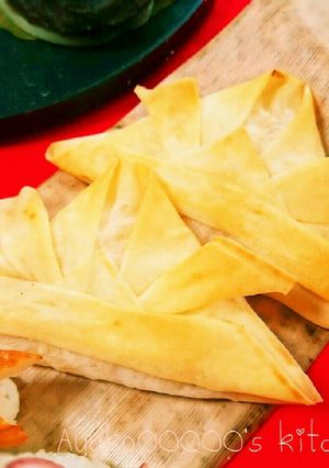 子どもの日☆オーブン焼きで兜な春巻き-レシピのメイン写真