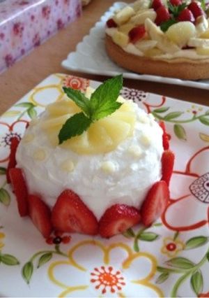ベビーの誕生日ケーキ☆-レシピのメイン写真