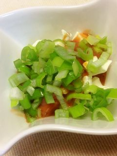 クリームチーズの塩辛やっこ風-レシピのメイン写真