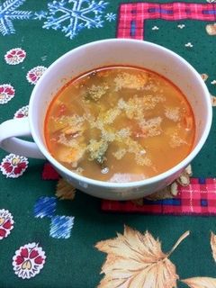 野菜たっぷりのトマトスープ-レシピのメイン写真