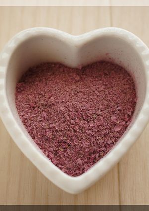 * 春の彩り ❤ 桜パウダーの作り方♪-レシピのメイン写真