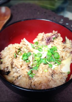 コーラで！？簡単ホタルイカ 炊込 ご飯☆-レシピのメイン写真