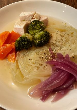 鶏胸肉で疲労回復！簡単塩麹のポトフ-レシピのメイン写真