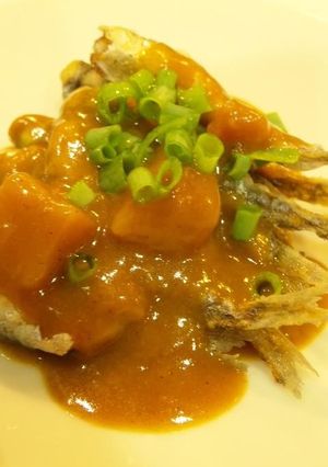 コイワシのから揚げ　＊カレーがけ＊-レシピのメイン写真