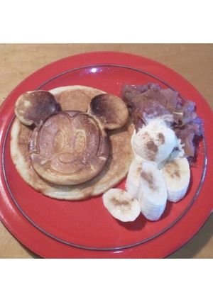 もっちりモチモチ&ヘルシーパンケーキ-レシピのメイン写真